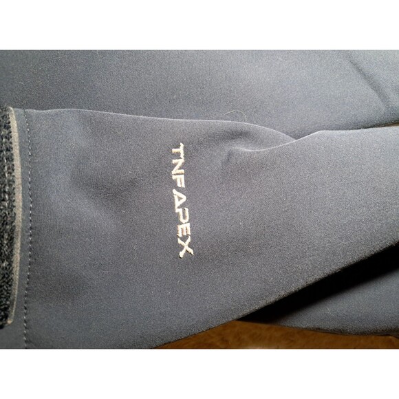 The North Face Jacket Mens Medium Blue Full Zip Apex Soft Shell Winter Outdoors - Picture 5 of 10